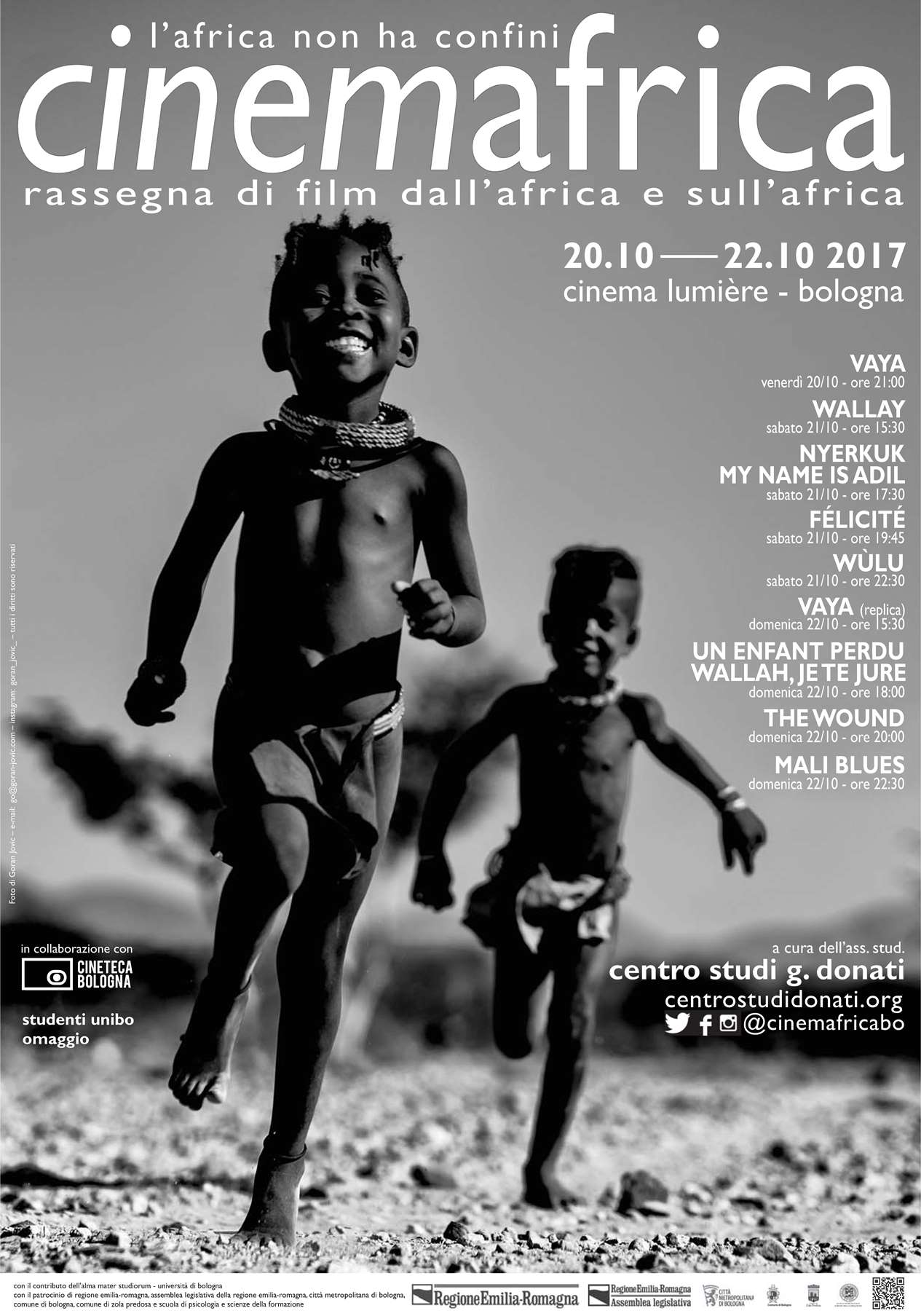 cinemafrica - dodicesima edizione - 2017